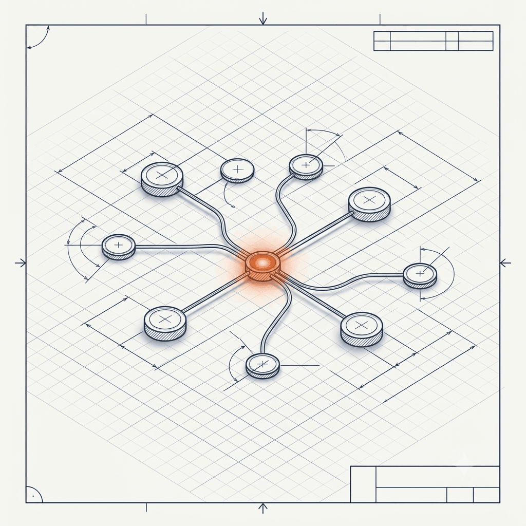 Illustration blueprint  Automatisation IA